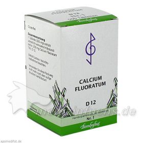 Biochemie 1 Calcium fluoratum D 12, 500 ST – PZN 4325070 из Германии