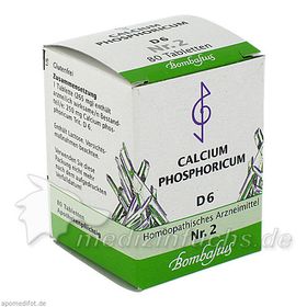 Biochemie 2 Calcium phosphoricum D 6, 80 ST – PZN 4325130 из Германии