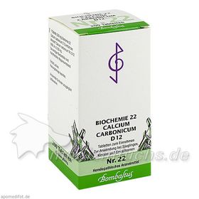 Biochemie 22 Calcium carbonicum D12, 200 ST – PZN 4325265 из Германии