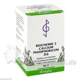 Biochemie 2 Calcium phosphoricum D 6, 500 ST – PZN 4325302 из Германии