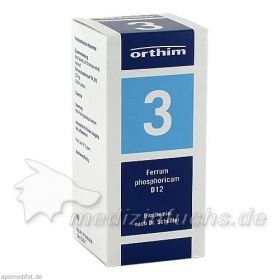 Biochemie Orthim NR3 Ferrum phosphoricum D12, 400 ST – PZN 4531875 из Германии