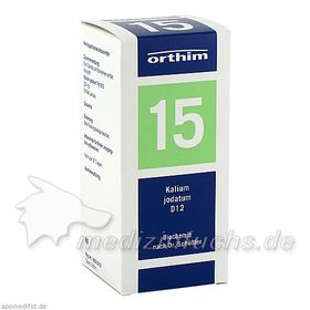 Biochemie Orthim NR15 Kalium jodatum D12, 400 ST – PZN 4532403 из Германии