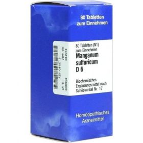 BIOCHEMIE 17 MANG SULF D 6, 80 ST – PZN 545716 из Германии