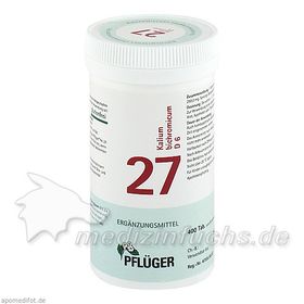 Biochemie Pflüger Nr. 27 Kalium bichromicum D 6, 400 ST – PZN 5919268 из Германии