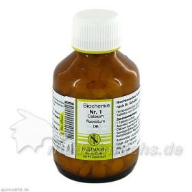 BIOCHEMIE 1 CALC FLUOR D 6, 400 ST – PZN 5955554 из Германии