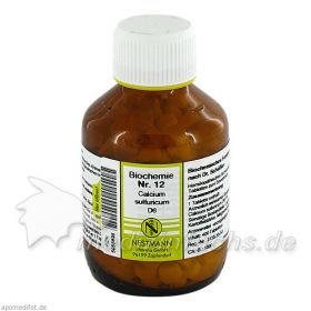 BIOCHEMIE 12 CALC SULF D 6, 400 ST – PZN 5955695 из Германии