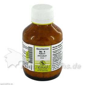 BIOCHEMIE 4 KAL CHLOR D12, 400 ST – PZN 5955838 из Германии