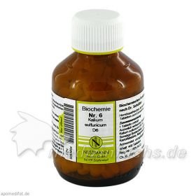 BIOCHEMIE 6 KAL SULF D 6, 400 ST – PZN 5955904 из Германии