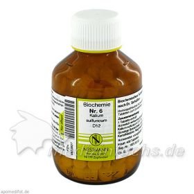 BIOCHEMIE 6 KAL SULF D12, 400 ST – PZN 5955927 из Германии