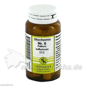 BIOCHEMIE 6 KAL SULF D12, 100 ST – PZN 5955933 из Германии