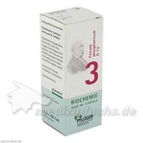 Biochemie Pflüger Nr. 3 Ferrum phosphoricum D 12, 100 ST – PZN 6318832 из Германии