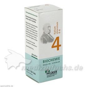 Biochemie Pflüger Nr. 4 Kalium chloratum D 6, 100 ST – PZN 6318909 из Германии