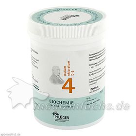 Biochemie Pflüger Nr. 4 Kalium chloratum D 6, 1000 ST – PZN 6318921 из Германии