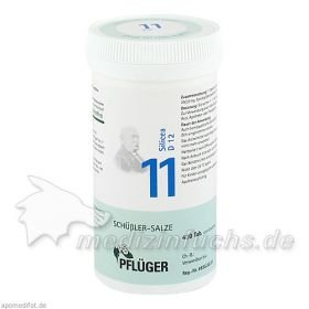 Biochemie Pflüger Nr. 11 Silicea D 12, 400 ST – PZN 6320042 из Германии