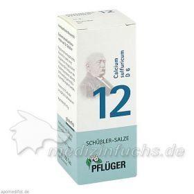 Biochemie Pflüger Nr. 12 Calcium sulfuricum D 6, 100 ST – PZN 6320148 из Германии