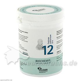 Biochemie Pflüger Nr. 12 Calcium sulfuricum D 6, 1000 ST – PZN 6321165 из Германии