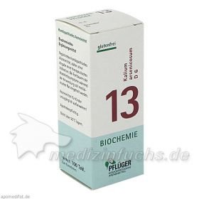 Biochemie Pflüger Nr. 13 Kalium arsenicosum D 6, 100 ST – PZN 6321188 из Германии