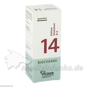 Biochemie Pflüger Nr. 14 Kalium bromatum D 6, 100 ST – PZN 6321366 из Германии