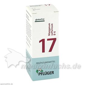 Biochemie Pflüger Nr. 17 Manganum sulfuricum D 6, 100 ST – PZN 6322331 из Германии