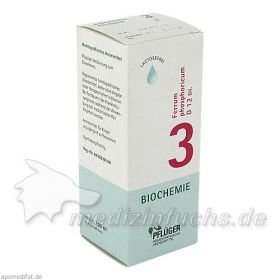 Biochemie Pflüger Nr. 3 Ferrum phosphoricum D 12, 100 ML – PZN 6324086 из Германии