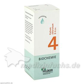 Biochemie Pflüger Nr. 4 Kalium chloratum D 6 Dil., 100 ML – PZN 6324436 из Германии