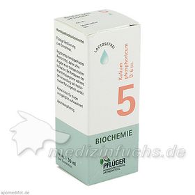 Biochemie Pflüger Nr. 5 Kalium phosphoricum D 6, 30 ML – PZN 6324442 из Германии