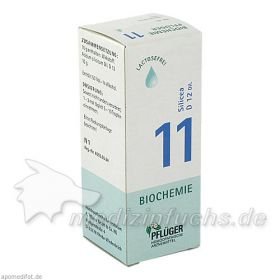 Biochemie Pflüger Nr. 11 Silicea D12 Dil., 30 ML – PZN 6324755 из Германии