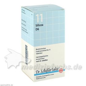 BIOCHEMIE DHU 11 Silicea D 6 Tabl., 420 ST – PZN 6584278 из Германии
