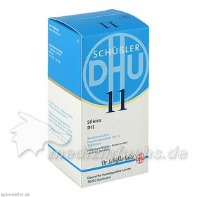 BIOCHEMIE DHU 11 Silicea D12 Tabl., 420 ST – PZN 6584284 из Германии