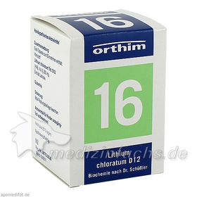 BIOCHEMIE Orthim 16 Lithium chloratum D 12 Tabl., 200 ST – PZN 7417281 из Германии