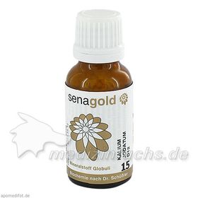 Biochemie Senagold Nr. 15 Kalium jodatum D12, 20 G – PZN 9214719 из Германии