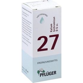 Biochemie Pflüger NR. 27 Kalium bichrom. D 6, 30 ML – PZN 9298774 из Германии