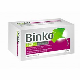 BINKO 120 MG, 120 ST – PZN 9922014 из Германии