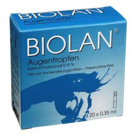 Biolan Augentropfen Einzeldosispipetten (20X0.35 ml) – PZN 1829864 из Германии