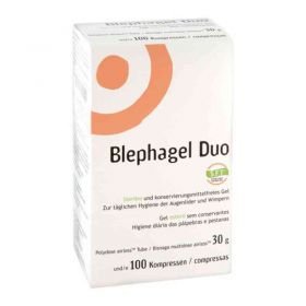 Blephagel Duo 30 g + Pads (1 Pck) – PZN 10134931 из Германии