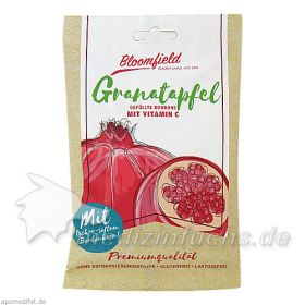 Bloomfield Bonbons gef. Granatapfel, 75 G – PZN 10308041 из Германии