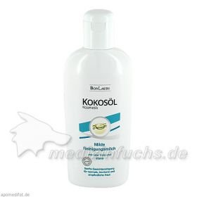 Bonlauri Kokosoel Milde Reinigungsmilch Aloe Vera, 200 ML – PZN 10797376 из Германии