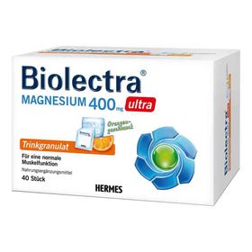 Biolectra Magnesium 400 mg ultra Trinkgran.orange (40 stk) – PZN 10914528 из Германии