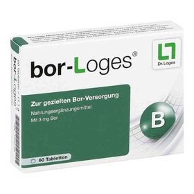 Bor-loges Tabletten (60 stk) – PZN 12442789 из Германии