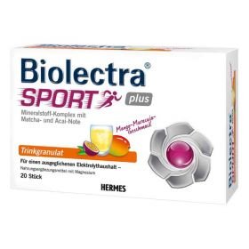 Biolectra Sport Plus Trinkgranulat (20X7.5 g) – PZN 12668022 из Германии