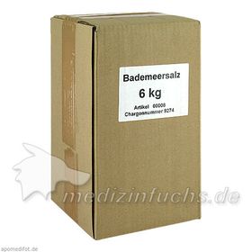 BIOMARIS BADE MEERSALZ, 6 KG – PZN 133468 из Германии