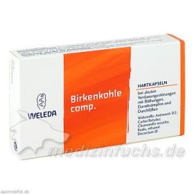 BIRKENKOHLE COMP KAPS, 20 ST – PZN 1390144 из Германии