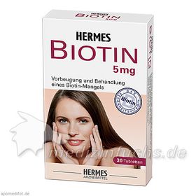 Biotin Hermes 5mg, 30 ST – PZN 2253610 из Германии