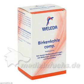 BIRKENKOHLE COMP KAPS, 50 ST – PZN 2342182 из Германии