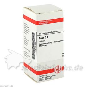 BORAX D 4, 80 ST – PZN 2626695 из Германии
