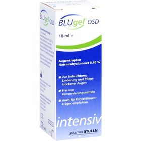 BLUGEL OSD Augentropfen, 10 ML – PZN 2830591 из Германии
