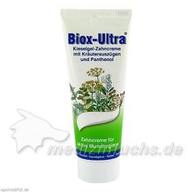 BIOX ULTRA ZAHNPASTE, 75 ML – PZN 3258414 из Германии