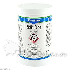 BIOTIN FORTE VET, 500 G – PZN 3266827 из Германии