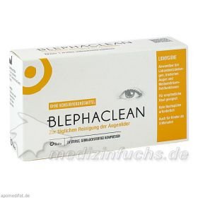 Blephaclean sterile Kompressen, 20 ST – PZN 3658390 из Германии