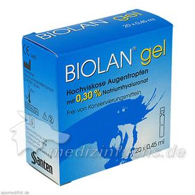 Biolan gel, 20X0.45 ML – PZN 3706924 из Германии